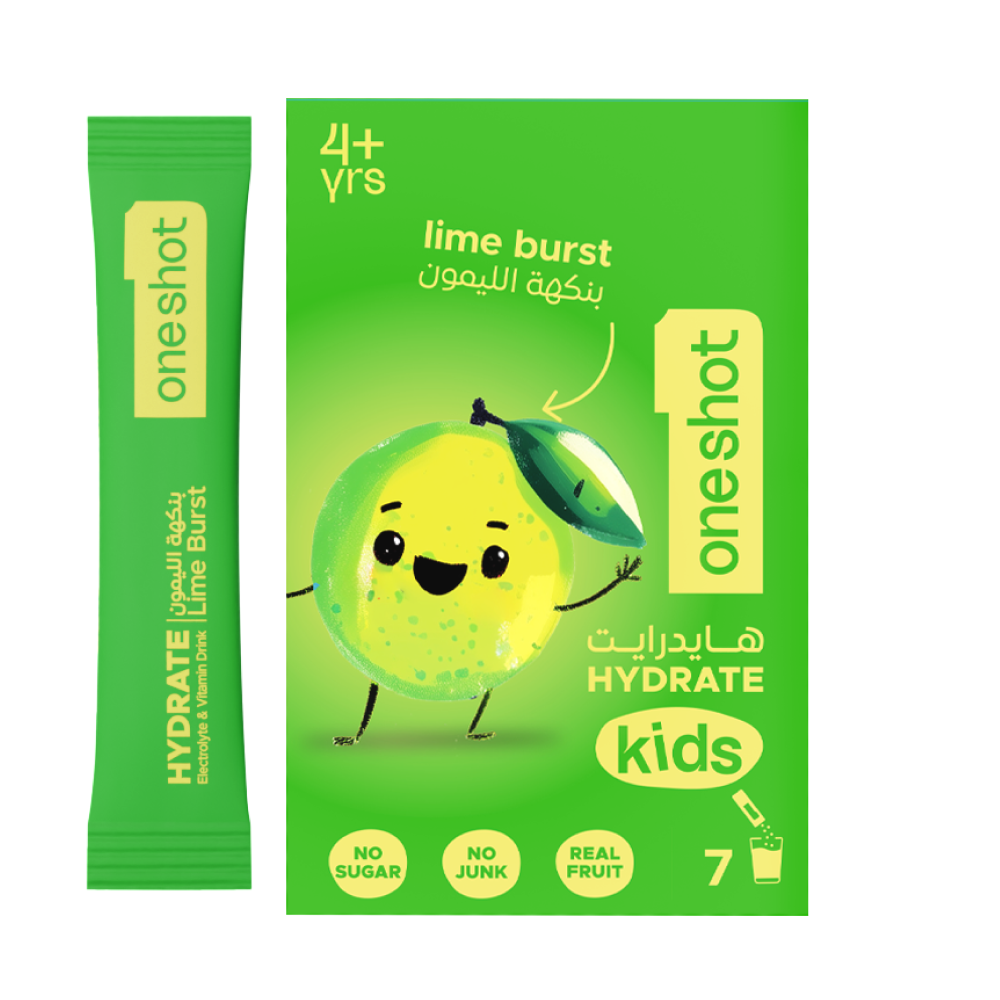 Keep your kids hydrated and full of energy with our tasty hydration powder, specially formulated for active children. Packed with essential electrolytes, vitamins, and minerals to support hydration, growth, and play. A perfect, refreshing boost for school, sports, or any adventure!