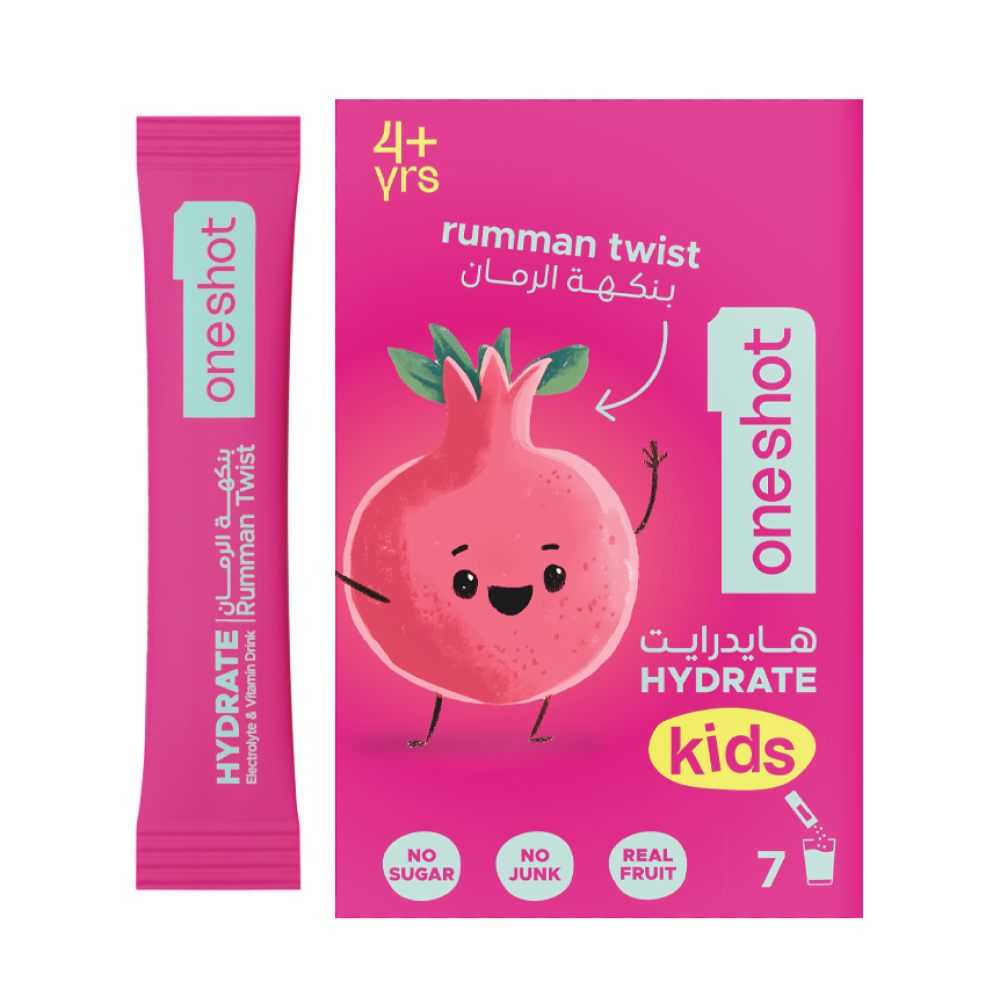 Keep your kids hydrated and full of energy with our tasty hydration powder, specially formulated for active children. Packed with essential electrolytes, vitamins, and minerals to support hydration, growth, and play. A perfect, refreshing boost for school, sports, or any adventure!