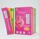 oneshot Hydrate premium electrolyte powder sticks – hydration drink mix with all 6 essential electrolytes, 4 vitamins, zinc. Zero sugar, no junk, no artificial additives. Healthy lifestyle drink with natural color, flavoring, and great taste! Safe for your kids 4 years+